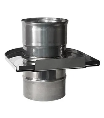 заслонка феррум (шибер поворотный) нержавеющая (430/0,5мм) ф250 #