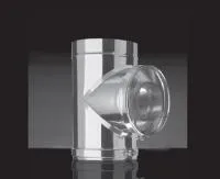 тройник craft 90° утепленный нержавеющий (316/0,8/304/0,5) ф130/230 по воде cerablanket #