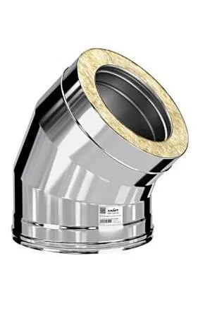 колено craft угол 135°, нержавеющее (316/0,8мм), ф120 #