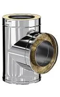 тройник craft 90° утепленный нержавеющий (316/0,5/304/0,5) ф150/250 по воде #