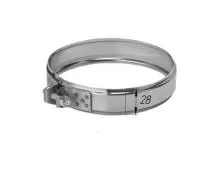 хомут феррум обжимной нерж.(430/0,5 мм), ф400 #