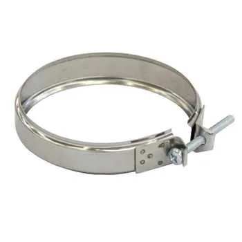 хомут феррум обжимной нерж.(430/0,5 мм), ф140 #