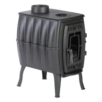 печь отопительно-варочная прометалл бахтинка серый