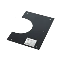 разделка craft потолочная декоративная нерж. (304/0,5мм), 400*266, 35-45гр. ф250,2-х состав.черная #