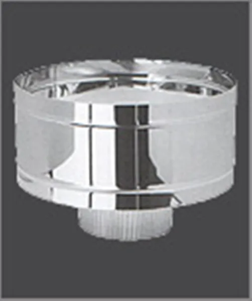 зонт феррум нержавеющий (430/0,5 мм) ф140 с ветрозащитой по воде #